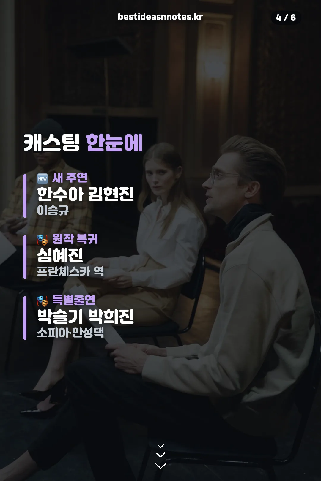 캐스팅 한눈에